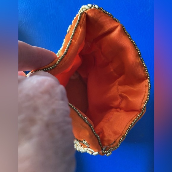 Gorgeous handmade (NEW!) VINTAGE FLAWLESS clutch bag purse handbag or wallet nwt - Picture 15 of 16